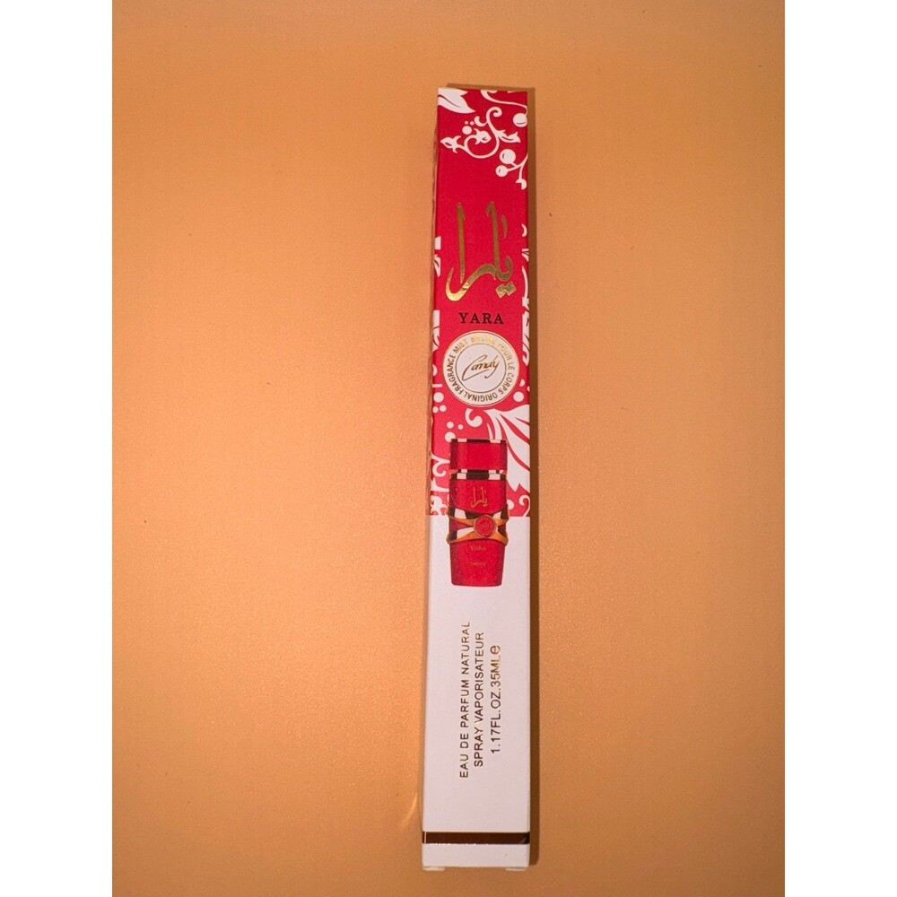 YARA Candy 1.17fl oz travel eau‎ parfum natural spray NEW in packaging
